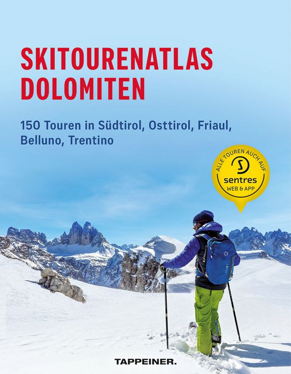 Produktbild: Skitourenatlas Dolomiten