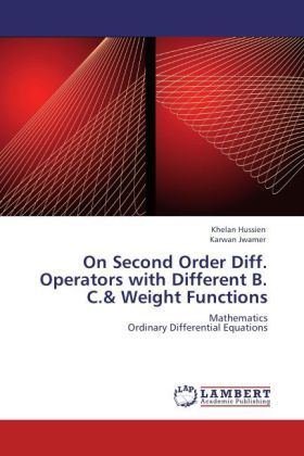 Produktbild: Hussien, K: On Second Order Diff. Operators with Different B