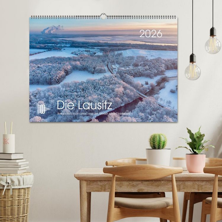 Produktbild: Die Lausitz - Region im Wandel (Wandkalender 2026 DIN A2 quer), CALVENDO Monatskalender