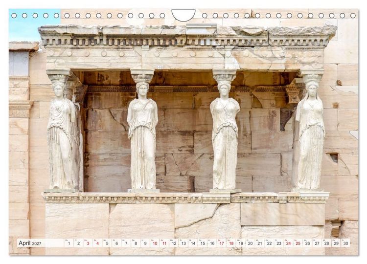 Produktbild: Die Architektur des alten Griechenlands (Wandkalender 2027 DIN A4 quer), CALVENDO Monatskalender