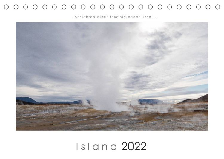 Produktbild: Island - Ansichten einer faszinierenden Insel (Tischkalender 2022 DIN A5 quer)