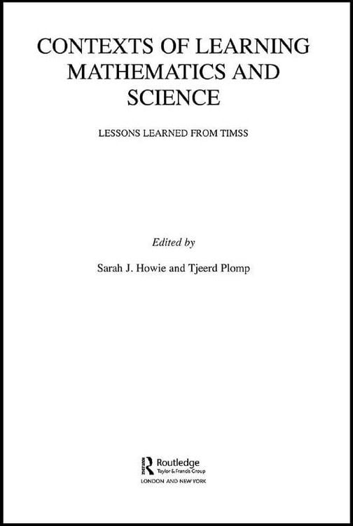 Produktbild: Contexts of Learning Mathematics and Science