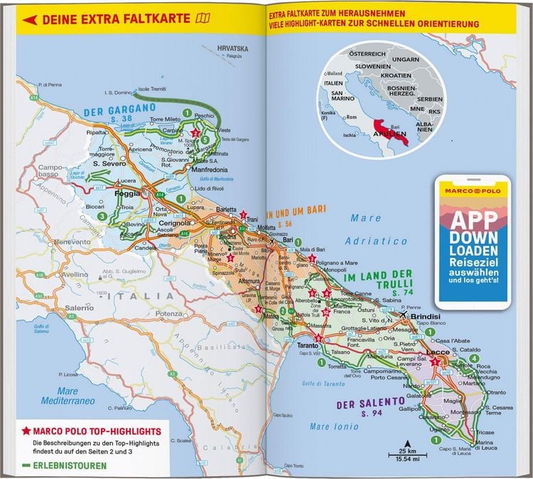 Produktbild: MARCO POLO Reisef&uuml;hrer Apulien