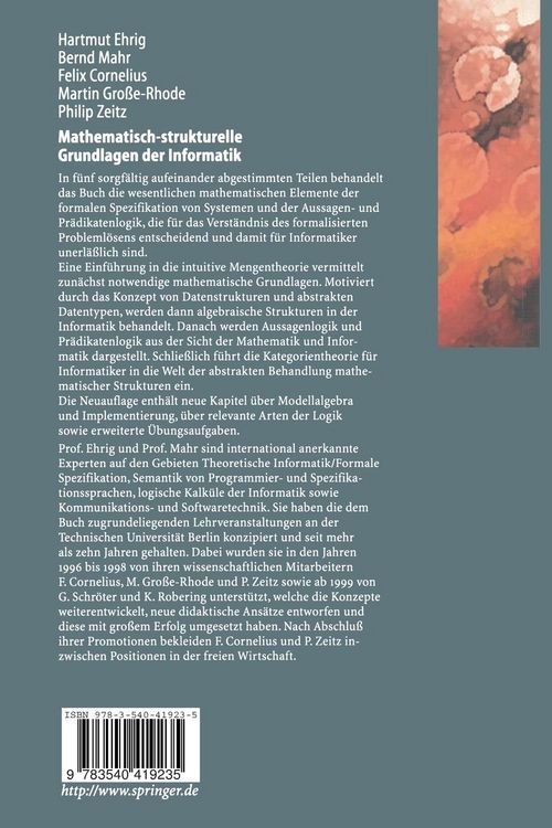 Produktbild: Mathematisch-strukturelle Grundlagen der Informatik
