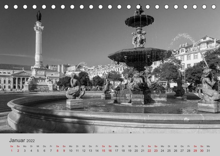 Produktbild: Lissabon Querbeet (Tischkalender 2022 DIN A5 quer)
