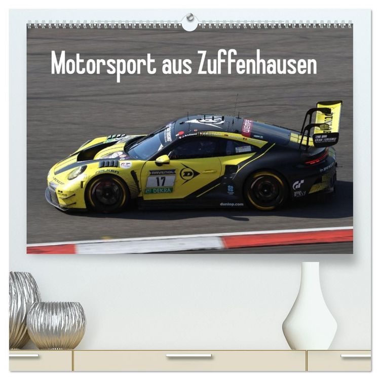 Produktbild: Motorsport aus Zuffenhausen (hochwertiger Premium Wandkalender 2027 DIN A2 quer), Kunstdruck in Hochglanz