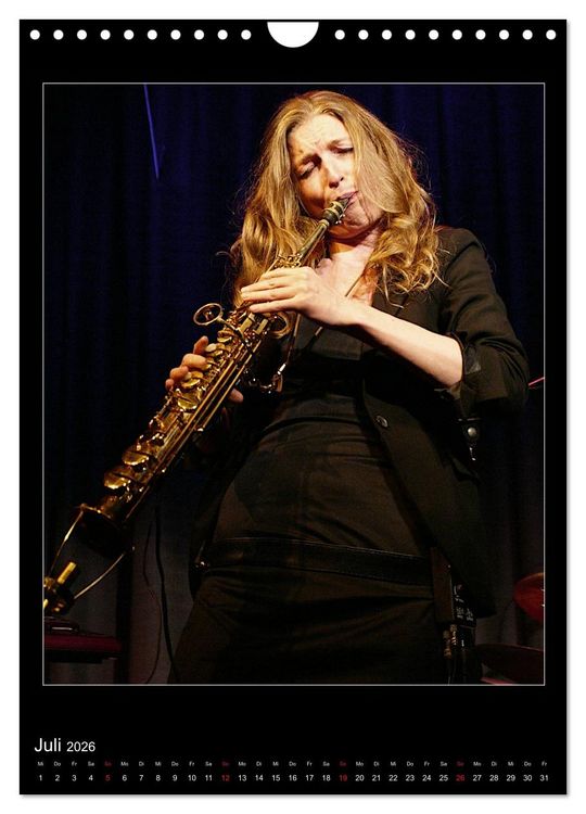 Produktbild: Jazzladys in der alten Schmiede (Wandkalender 2026 DIN A4 hoch), CALVENDO Monatskalender