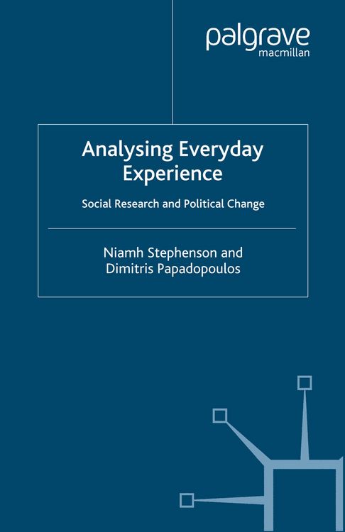 Produktbild: Analysing Everyday Experience