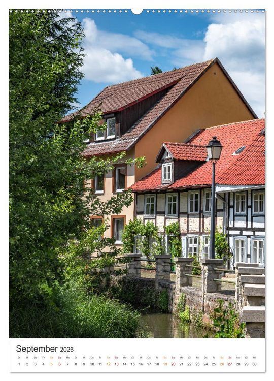 Produktbild: Die Stadt Hornburg (hochwertiger Premium Wandkalender 2026 DIN A2 hoch), Kunstdruck in Hochglanz