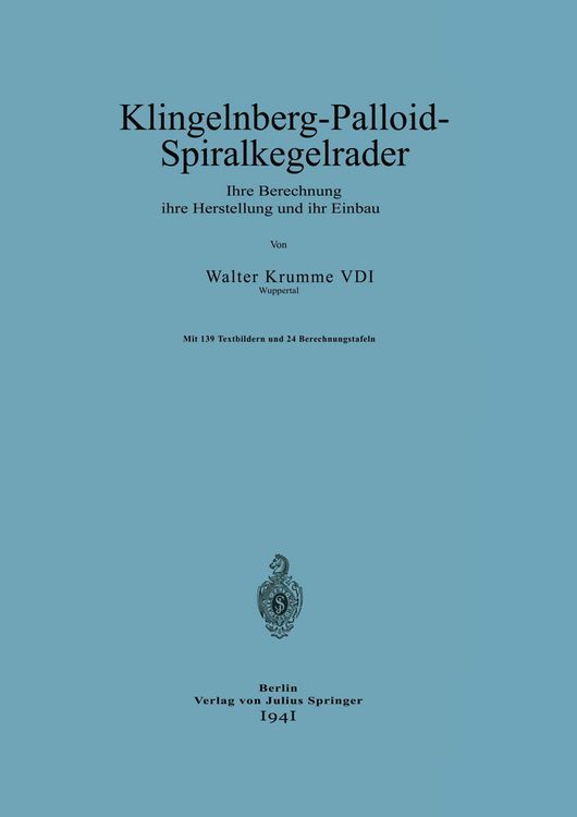 Produktbild: Klingelnberg-Palloid-Spiralkegelr&auml;der