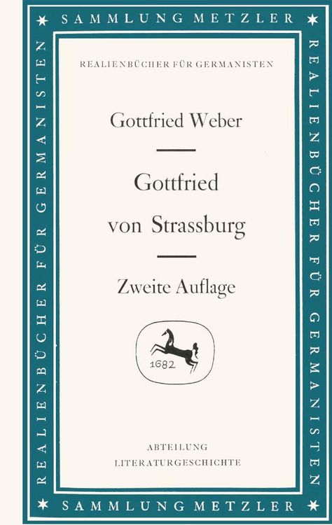 Produktbild: Gottfried von Strassburg