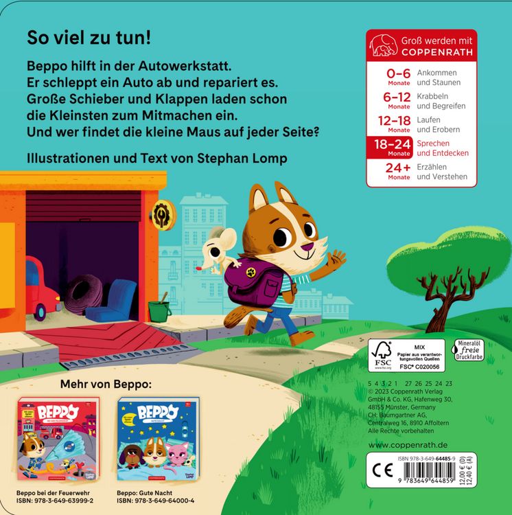 Produktbild: Beppo in der Autowerkstatt