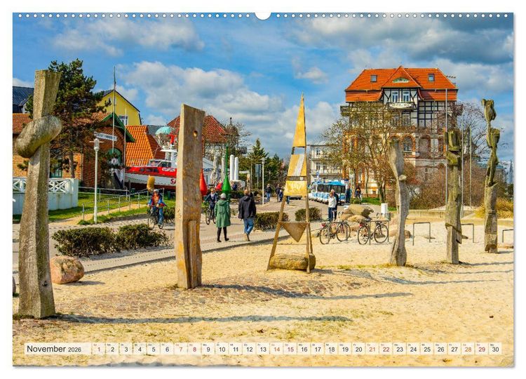 Produktbild: K&uuml;hlungsborn Impressionen (hochwertiger Premium Wandkalender 2026 DIN A2 quer), Kunstdruck in Hochglanz