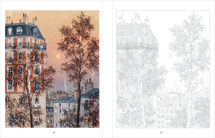 Produktbild: Luxury Coloring: Historisches Paris zum Ausmalen