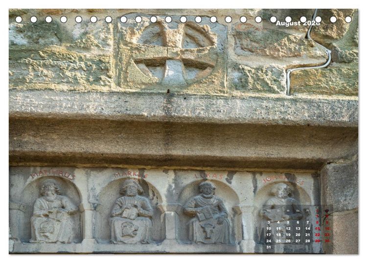 Produktbild: Dortmunds mittelalterliche Kirchen (Tischkalender 2026 DIN A5 quer), CALVENDO Monatskalender
