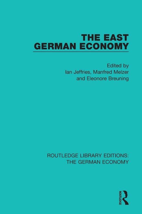 Produktbild: The East German Economy