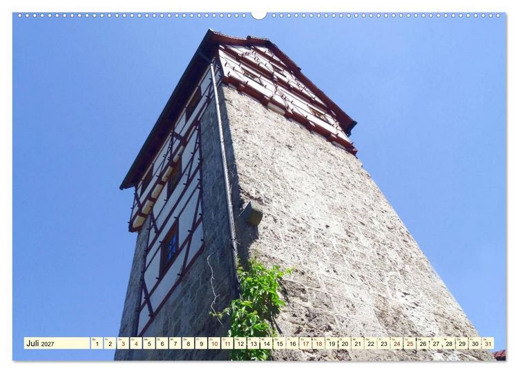 Produktbild: Unterwegs in Bad Urach (hochwertiger Premium Wandkalender 2027 DIN A2 quer), Kunstdruck in Hochglanz