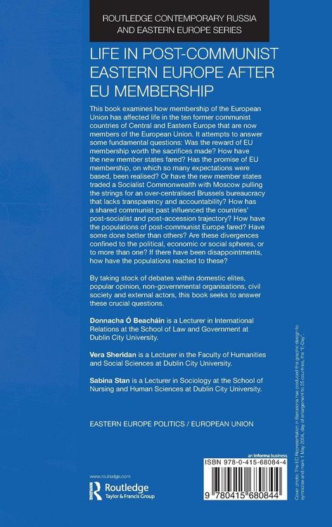 Produktbild: Life in Post-Communist Eastern Europe after EU Membership