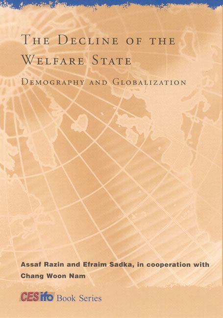 Produktbild: The Decline of the Welfare State: Demography and Globalization
