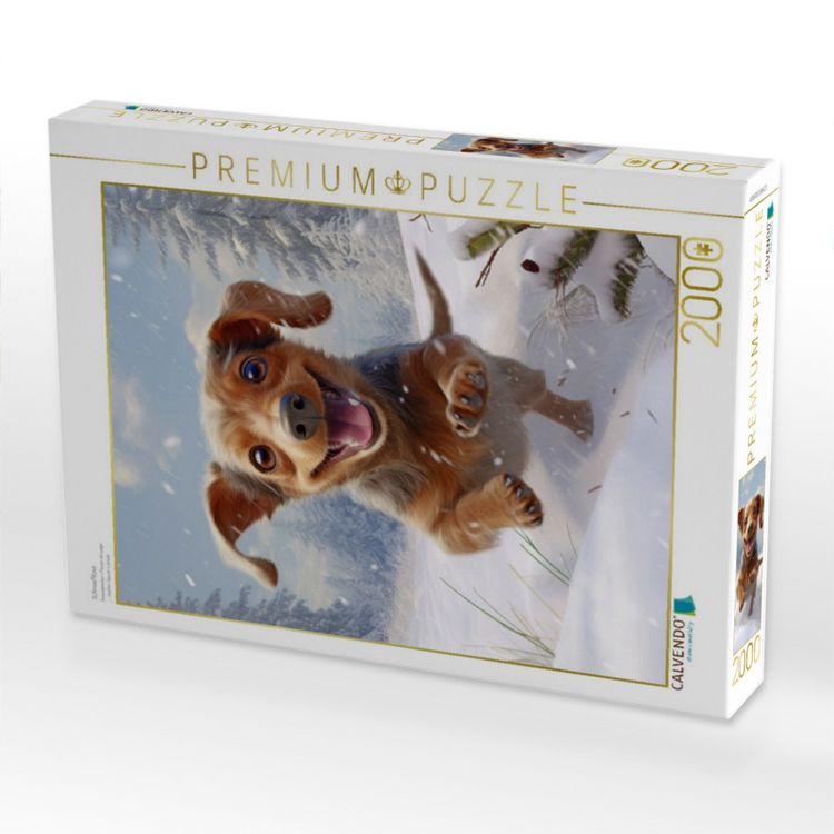 Produktbild: CALVENDO Puzzle Schneeflitzer | 2000 Teile Lege-Gr&ouml;&szlig;e 90x67cm Foto-Puzzle f&uuml;r gl&uuml;ckliche Stunden