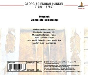 Produktbild: H&auml;ndel: Messiah