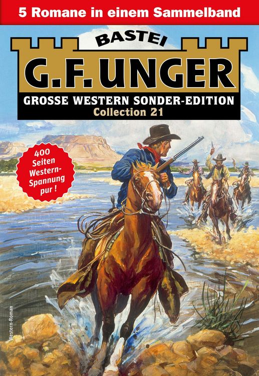 Produktbild: G. F. Unger Sonder-Edition Collection 21 - Western-Sammelband