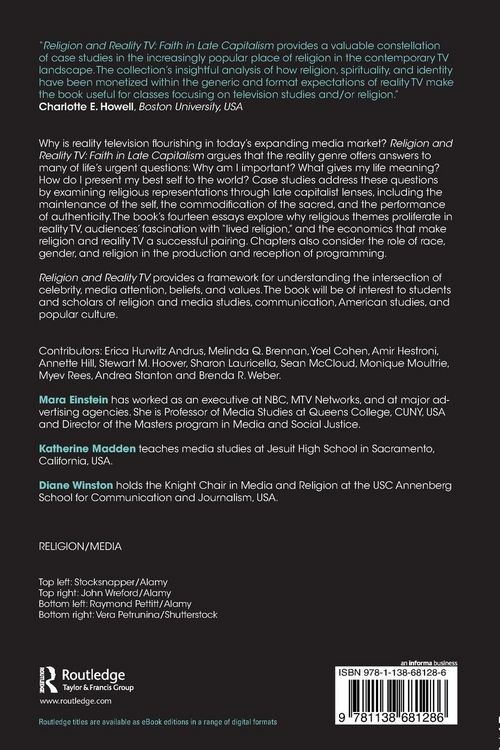 Produktbild: Religion and Reality TV
