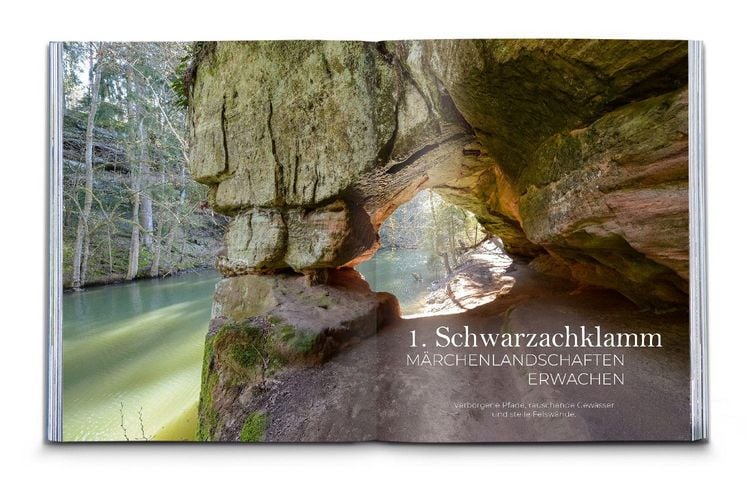 Produktbild: Wilder Places - 30 Streifz&uuml;ge & Wandertouren - Bayerns wilde Gew&auml;sser