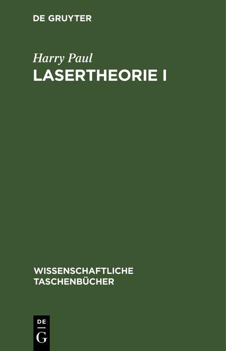 Produktbild: Lasertheorie I