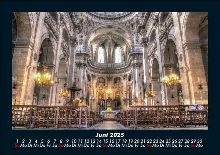 Produktbild: Religi&ouml;se Architektur 2025 Fotokalender DIN A5