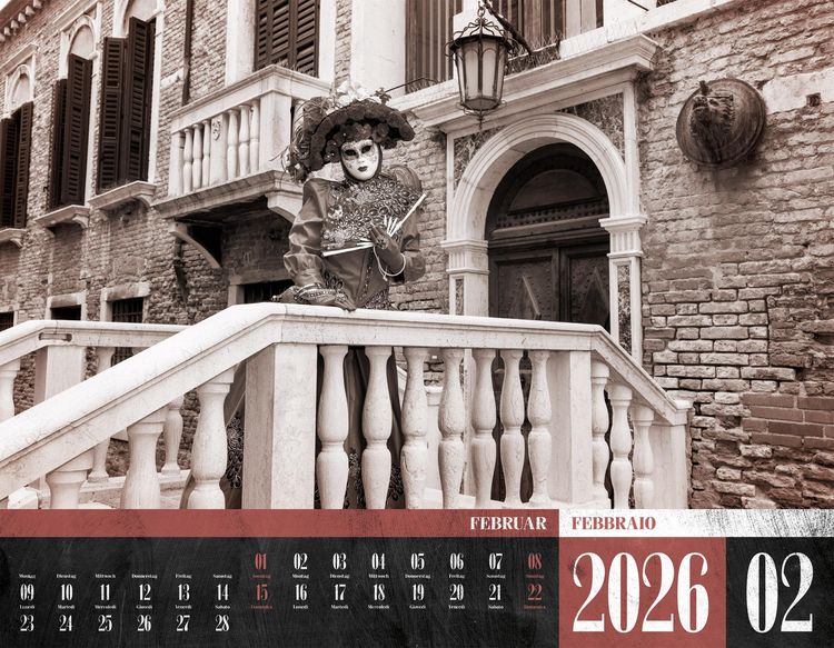 Produktbild: La Dolce Vita Kalender 2026 | Italienische Lebensart