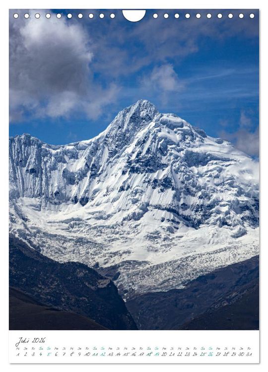 Produktbild: Unterwegs in Peru (Wandkalender 2026 DIN A4 hoch), CALVENDO Monatskalender