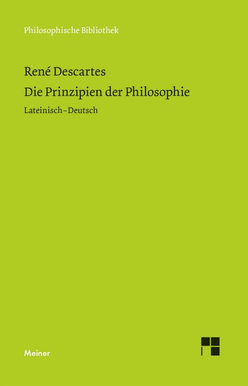 Produktbild: Die Prinzipien der Philosophie