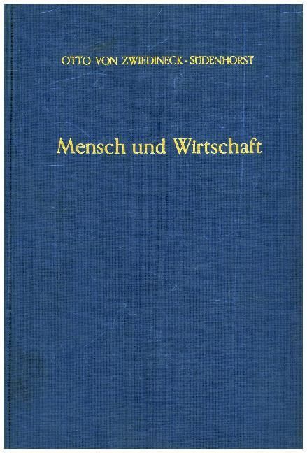 Produktbild: Mensch und Wirtschaft.