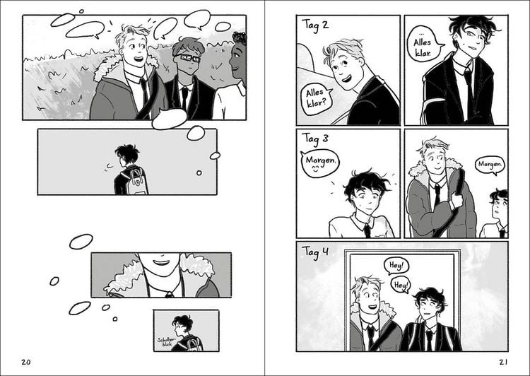 Produktbild: Heartstopper Volume 1 (deutsche Hardcover-Ausgabe)