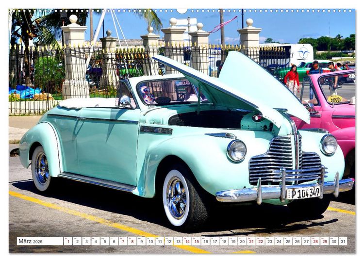 Produktbild: Oldtimer Rarit&auml;ten - Amerkanische Traditionsmarken des 20. Jahrhunderts (hochwertiger Premium Wandkalender 2026 DIN A2 quer), Kunstdruck in Hochglanz
