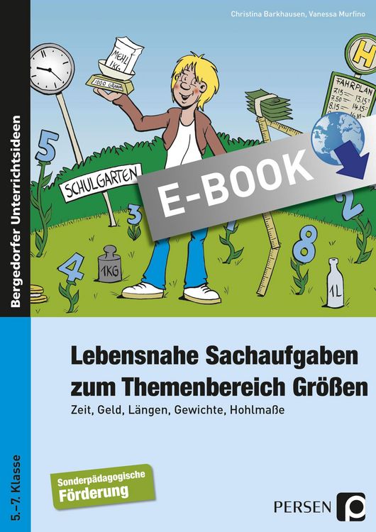 Produktbild: Lebensnahe Sachaufgaben zum Themenbereich Gr&ouml;&szlig;en