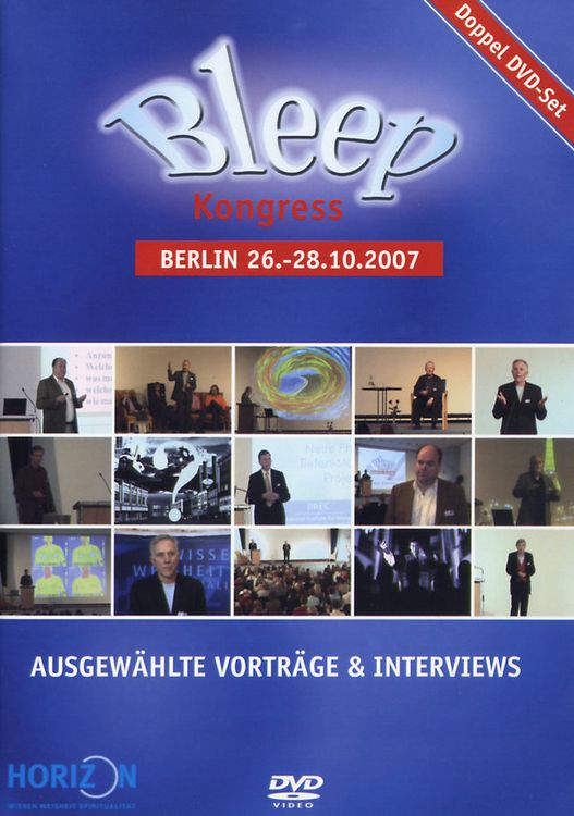 Produktbild: Bleep - Kongress Berlin 26.-28.10.2007 [2 DVDs]