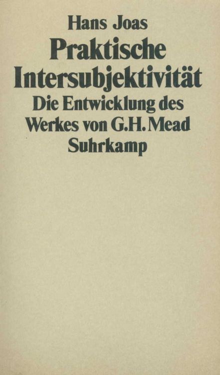 Produktbild: Praktische Intersubjektivit&auml;t