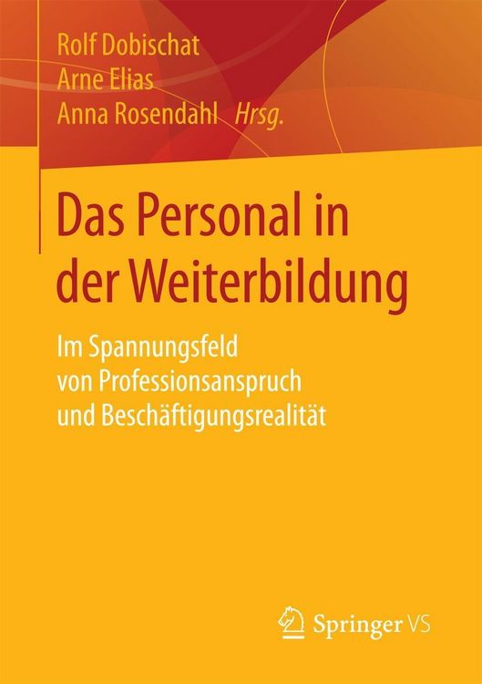 Produktbild: Das Personal in der Weiterbildung