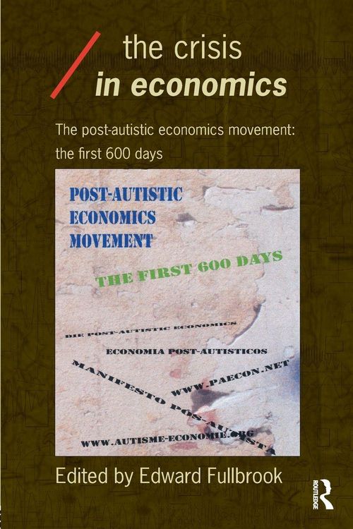 Produktbild: The Crisis in Economics