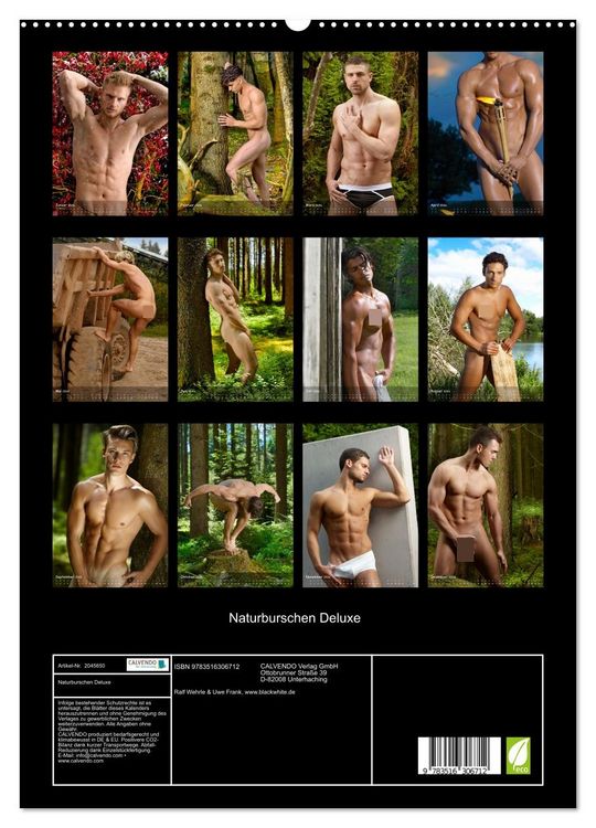 Produktbild: Naturburschen Deluxe (hochwertiger Premium Wandkalender 2026 DIN A2 hoch), Kunstdruck in Hochglanz