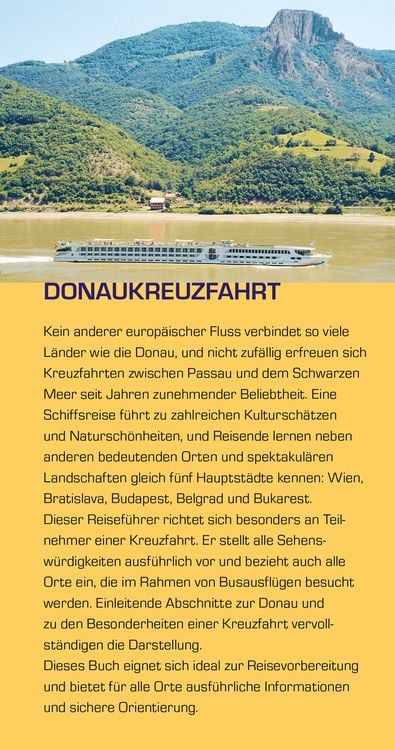 Produktbild: TRESCHER Reiseführer Kreuzfahrten Donau