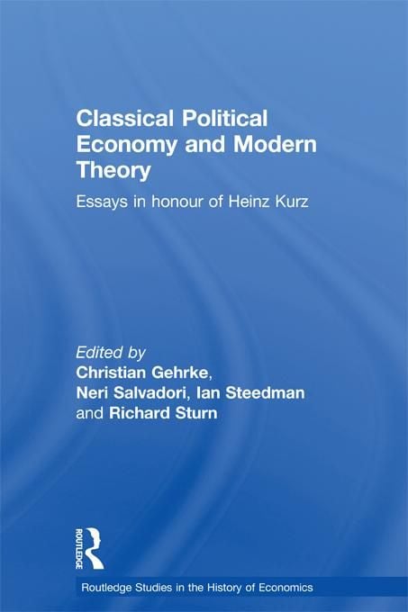 Produktbild: Classical Political Economy and Modern Theory