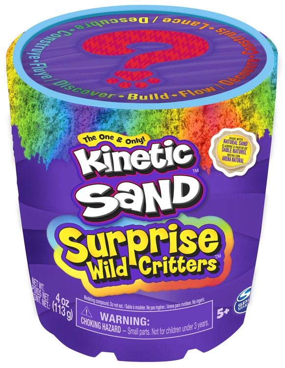 Bild vom Artikel Kinetic Sand Surprise mit 113 g Kinetic Sand, Tierfigur und Accessoires vom Autor 
