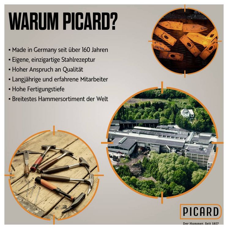 Produktbild: Picard 0062610 Latthammer 760g 320mm DIN 7239 1St.
