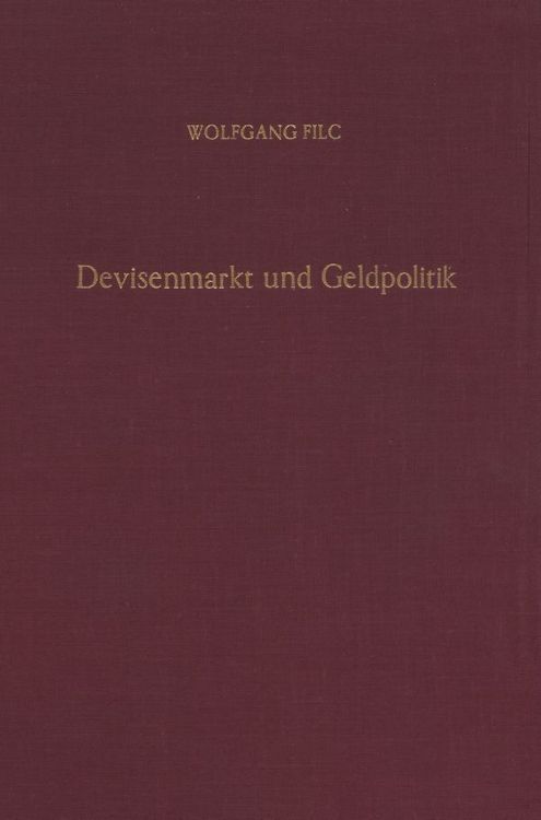 Produktbild: Devisenmarkt und Geldpolitik.
