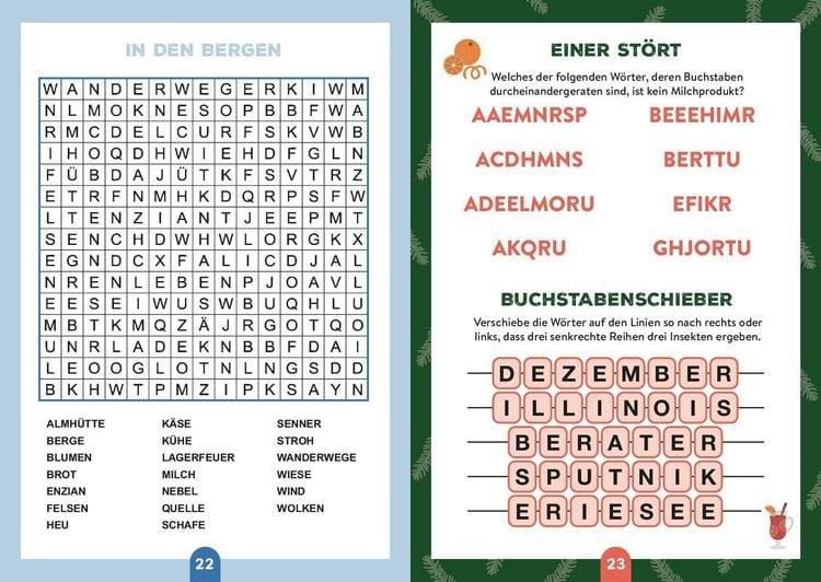 Produktbild: R&auml;tsel f&uuml;r die Winterzeit