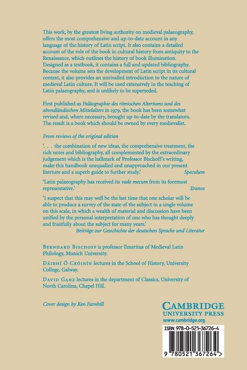 Produktbild: Latin Palaeography