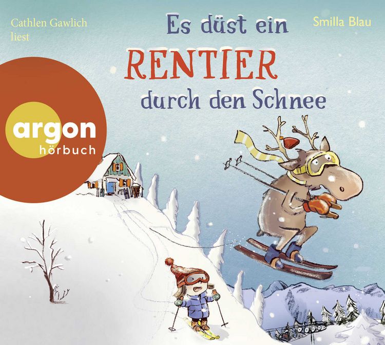 Produktbild: Es d&uuml;st ein Rentier durch den Schnee